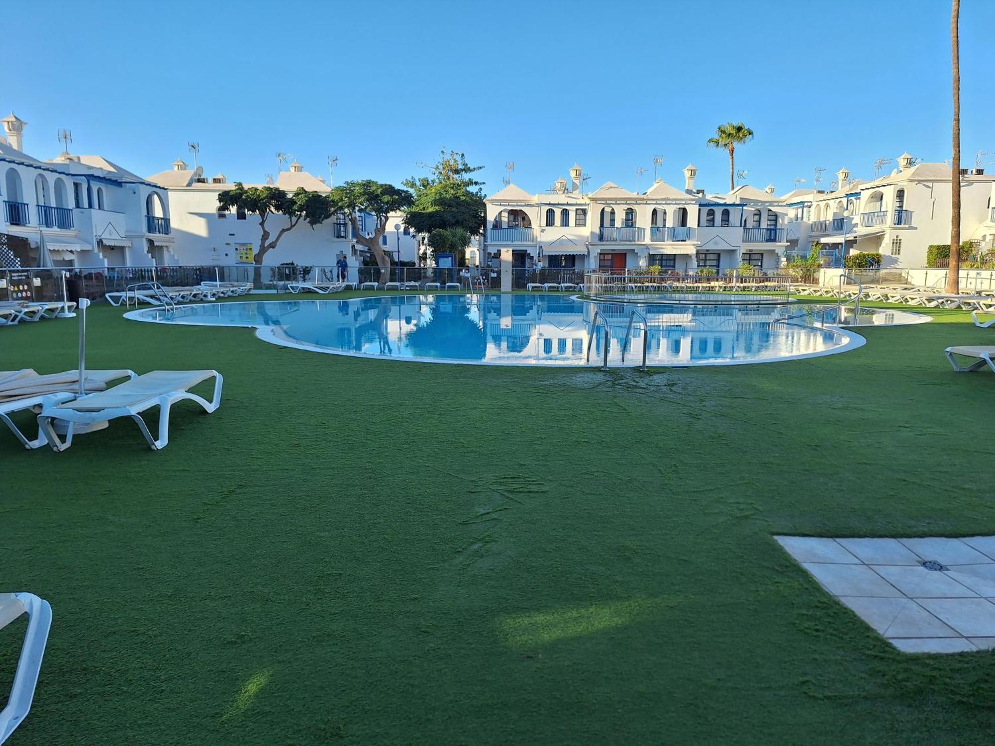 Poolfront Bungalow Playa del Inglés Eksteriør bilde