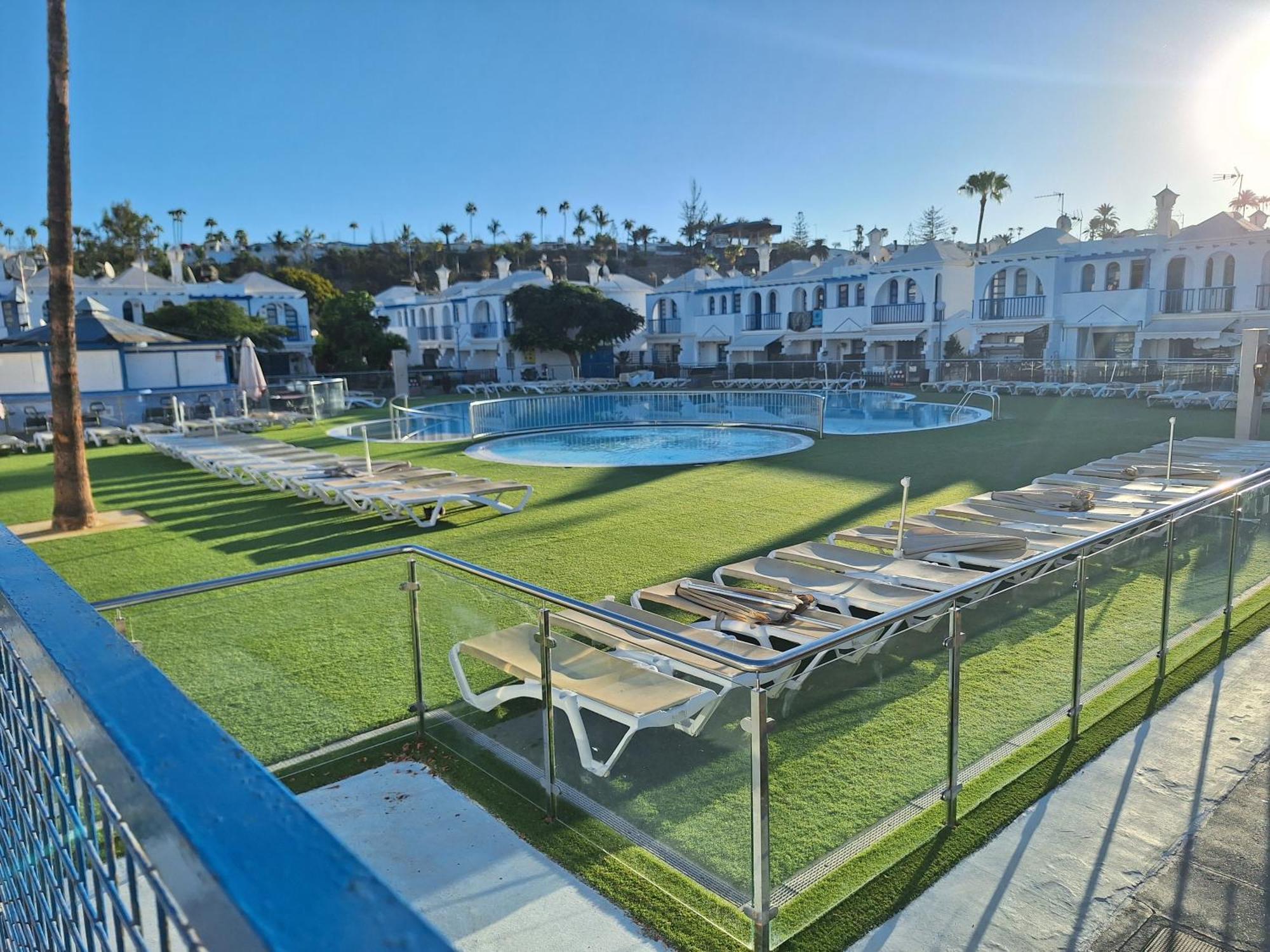 Poolfront Bungalow Playa del Inglés Eksteriør bilde